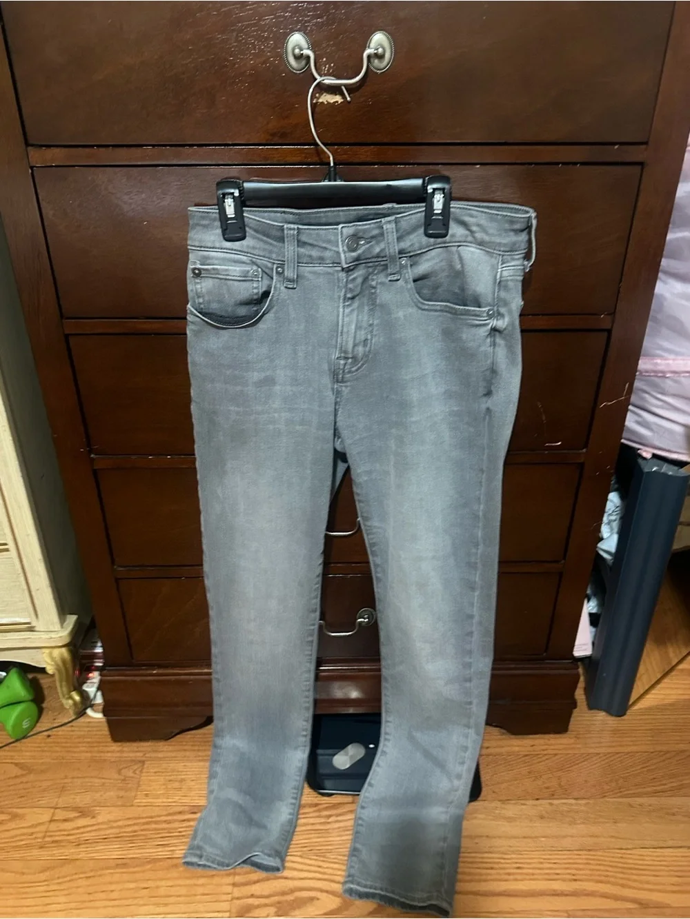 Aeropostale Women's Gray Skinny Jeans